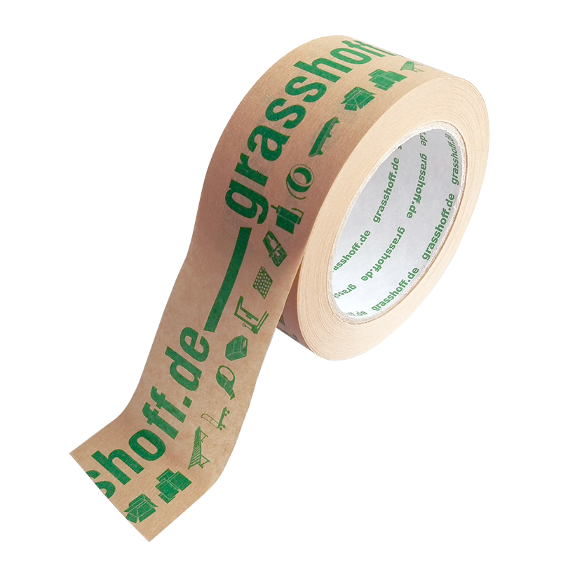 Klebeband mit Logo, bedrucktes Papierklebeband mit Logo