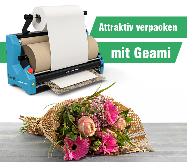 Ranpak Geami MV Papierpolstermaschine
