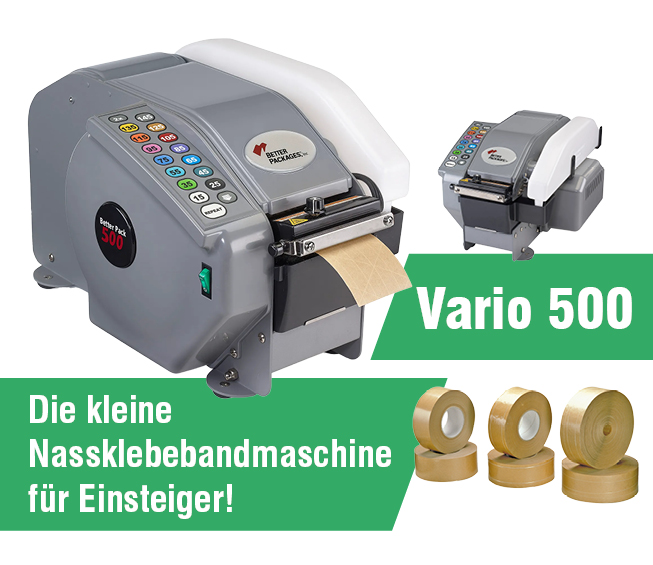 Vario 500 Nassklebebandmaschine